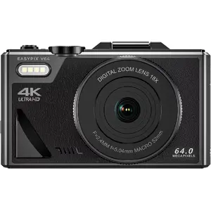 Compact digital camera EASYPIX V64 Flip 20203 — 16 MP, 1080p video