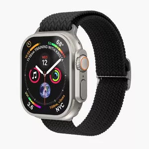 Strap Vonmählen Woven Loop Black Nylon Smartwatch