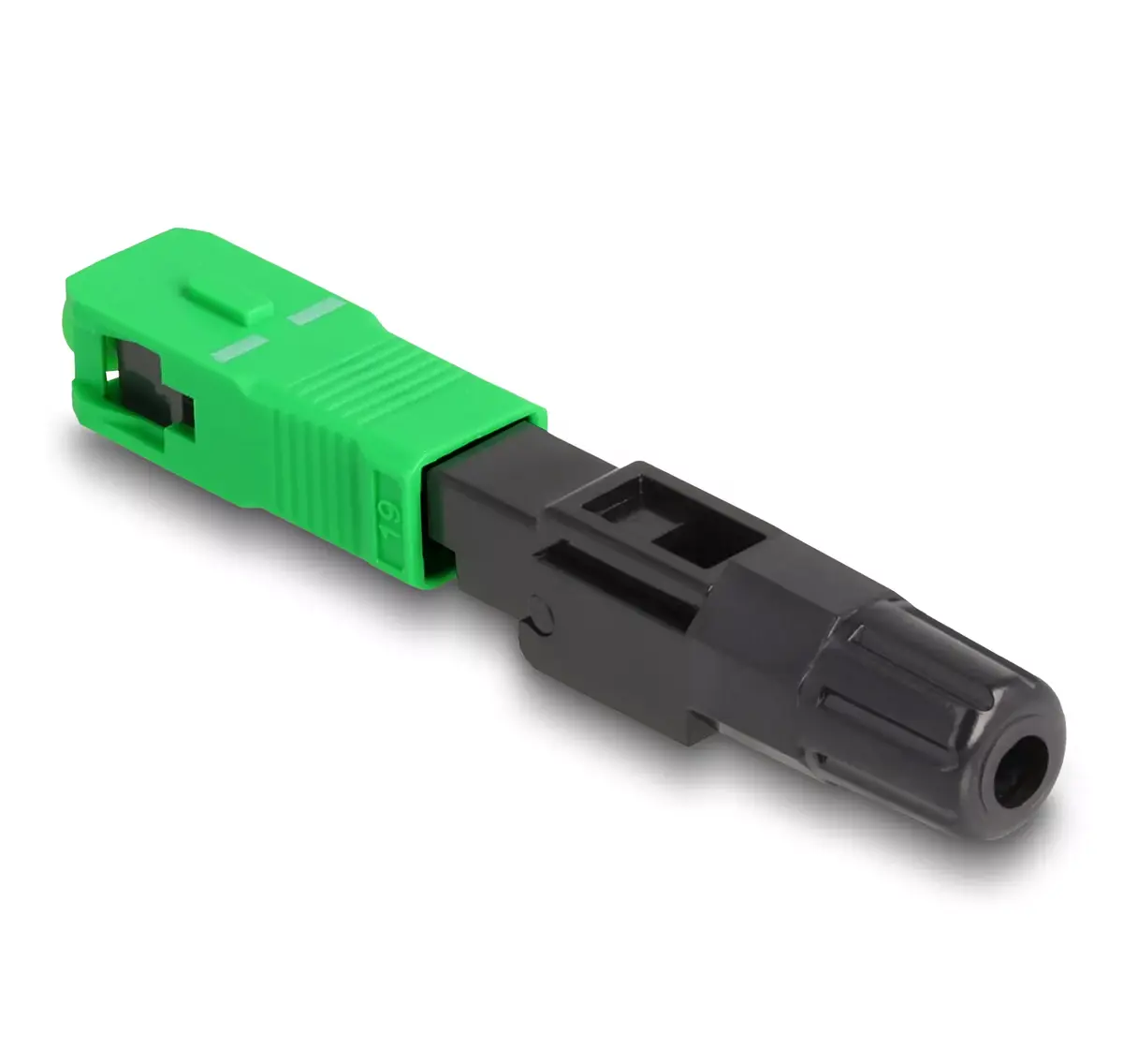 DeLOCK Optical fiber quick connector SC Simplex plug APC Photo 2