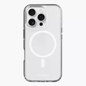 Vāks Vonmählen Transparent Case iPhone 16 Pro 6.3" Caurspīdīgs Balts