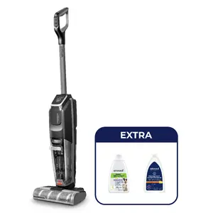 Upright vacuum Bissell CrossWave OmniForce Edge Select — 25.9V Li‑Ion, 30 min runtime, 0.63 L clean / 0.44 L dirty tanks, Dry & Wet, PTFE filter