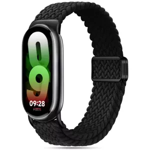 Ремешок Tech-Protect NylonMag для Xiaomi Smart Band 8/9, чёрный