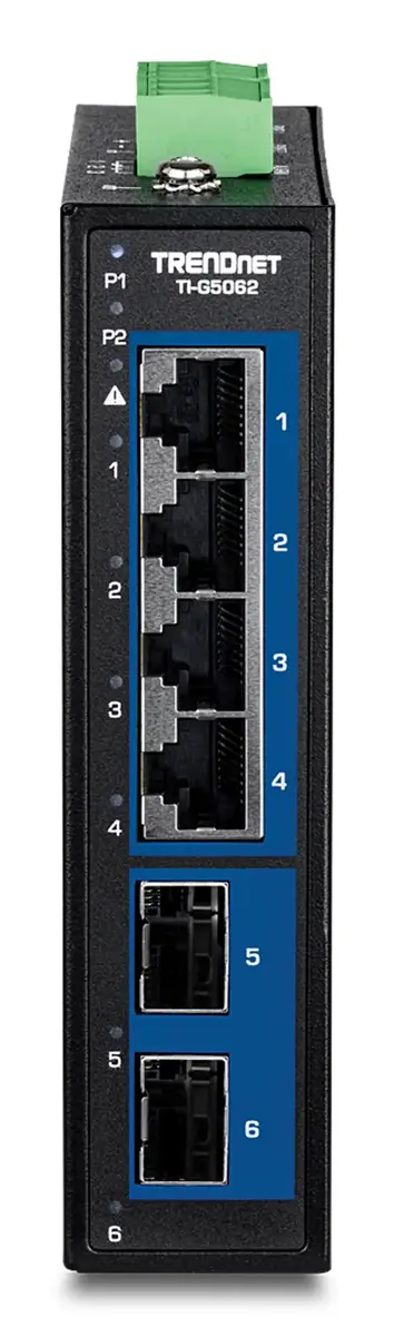 Промышленный коммутатор TRENDnet TI-G5062 2.5G Ethernet Photo 2