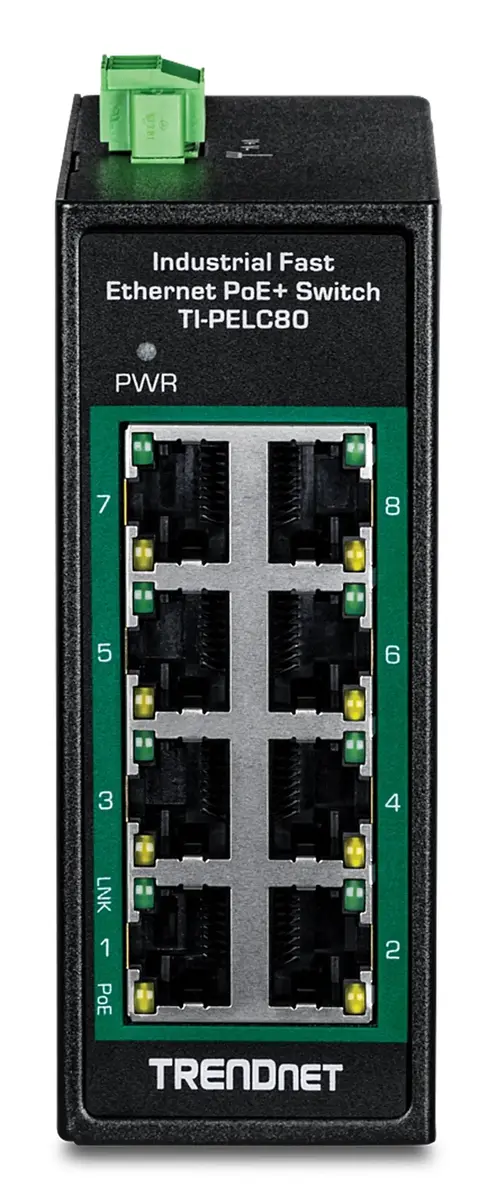 TRENDnet TI-PELC80 Unmanaged PoE Switch Photo 2