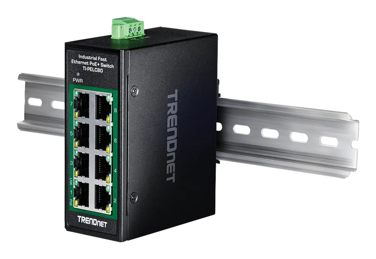 TRENDnet TI-PELC80 Unmanaged PoE Switch Photo 5