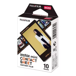 Fujifilm Instax MINI Contact Sheet Film Melns