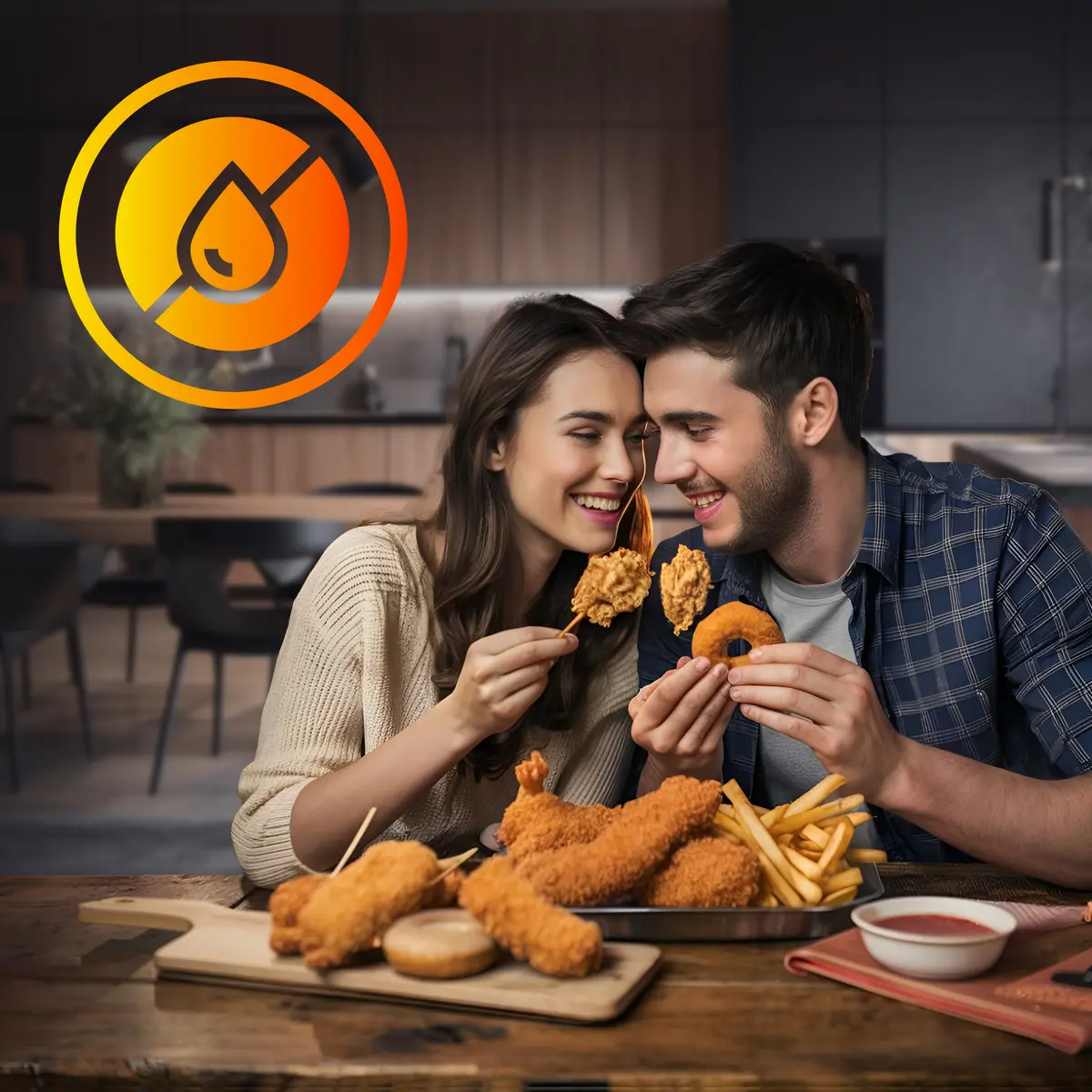 Фритюрница с горячим воздухом Extralink HOME AIR FRYER 5.2L EU SJ-520 Photo 5
