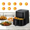 Фритюрница с горячим воздухом Extralink HOME AIR FRYER 5.2L EU SJ-520 Photo 9