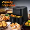 Фритюрница с горячим воздухом Extralink HOME AIR FRYER 5.2L EU SJ-520 Photo 19