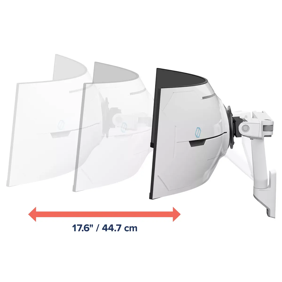 Ergotron HX Series HX ARM AR ĻOTI IZTURĪGU GRIEŽAMO SIENAS KONSOLI Photo 4