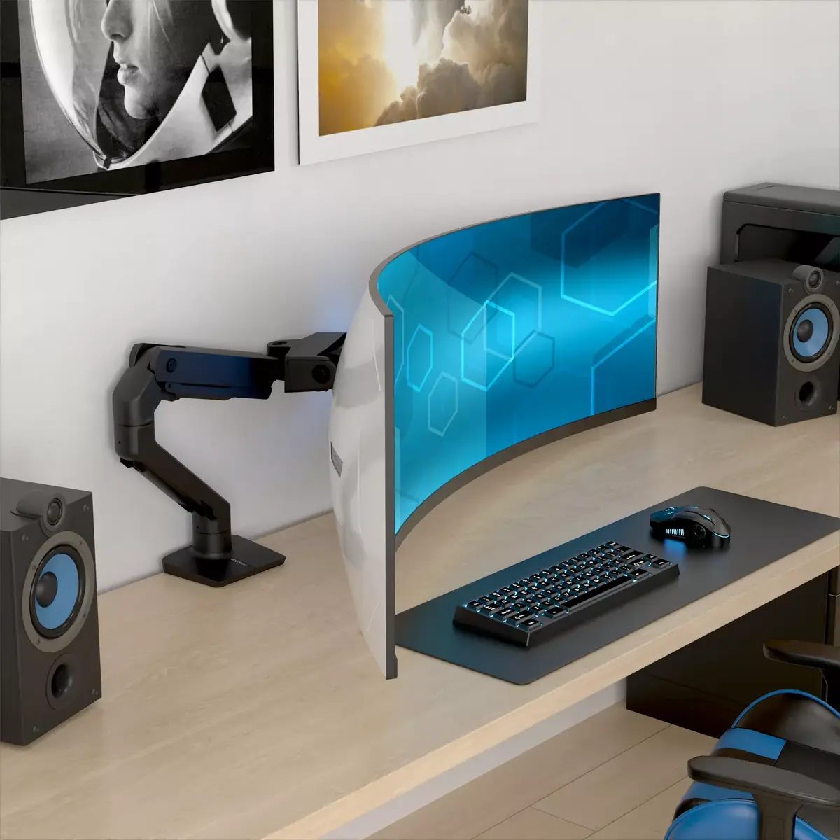 Monitor Mount Ergotron HX Series HX ARM Photo 3