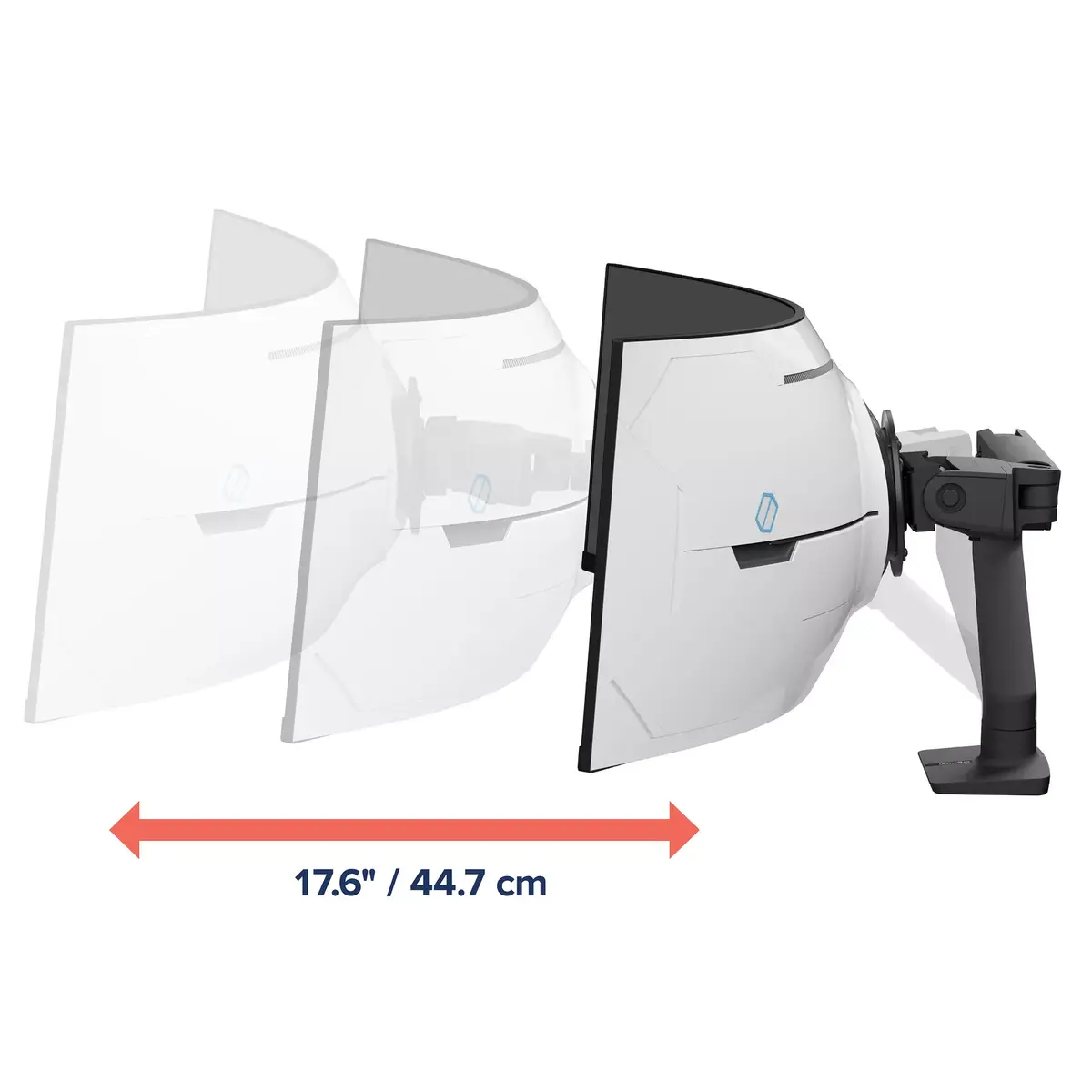 Monitor Mount Ergotron HX Series HX ARM Photo 4