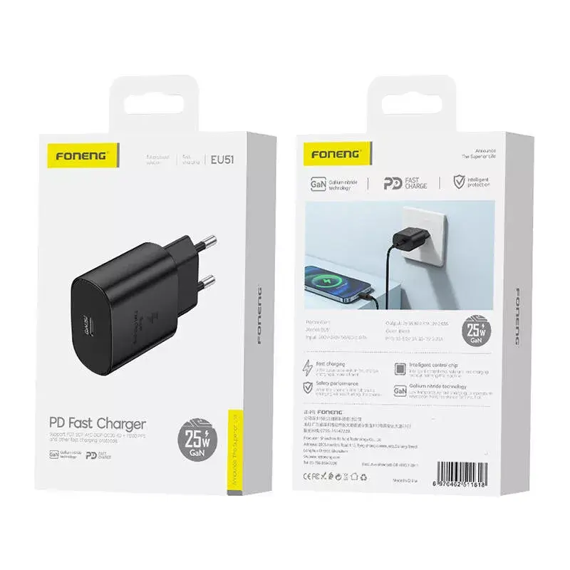 Foneng EU51 USB-C 25W Mains Charger Photo 2