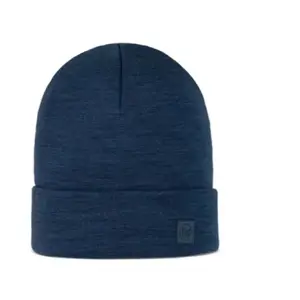 Beanie Buff Merino Heavyweight — Buff merino wool beanie, Night Blue, one size