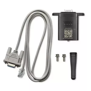 Wi‑Fi modulis saules invertoram QOLTEC 53963 RS232 — RS232 savienojums, modelis 53963