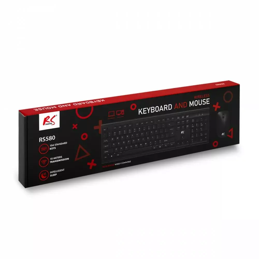 Bezvadu tastatūra un pele MACLEAN RS580 Photo 3