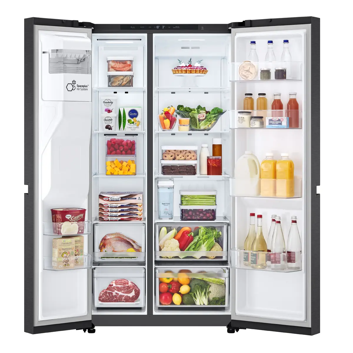 Side-by-side refrigerator LG GSLC41EPPE Photo 2