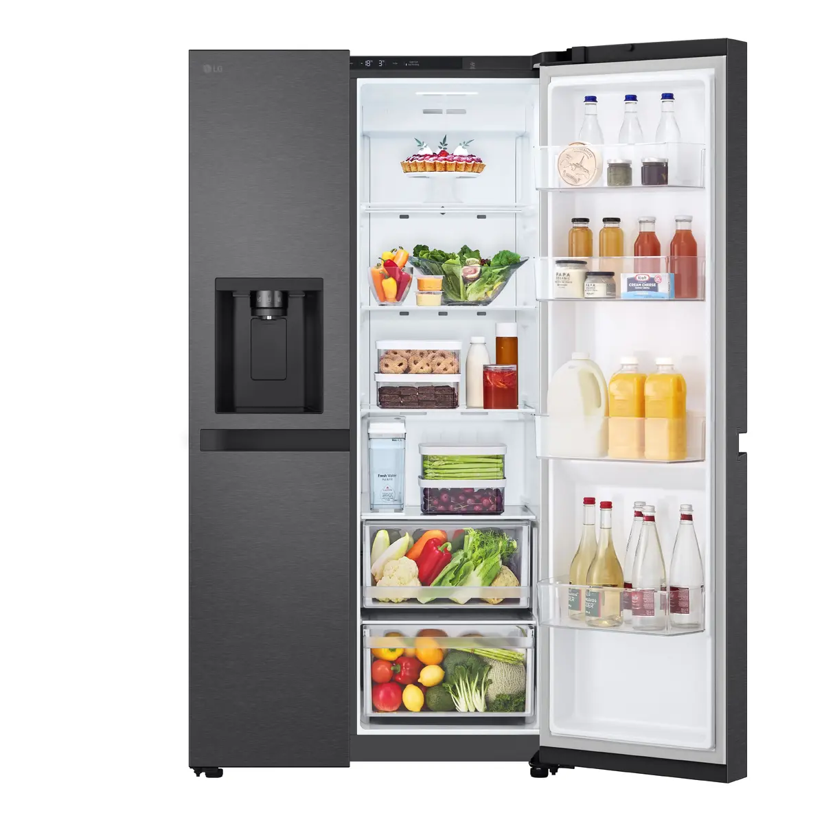 Side-by-side refrigerator LG GSLC41EPPE Photo 16