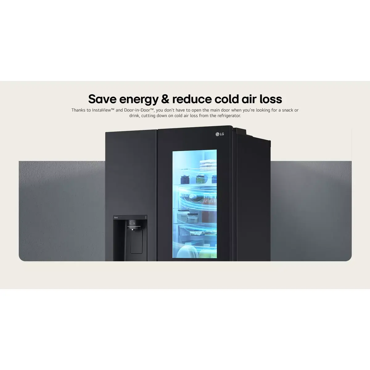 LG InstaView GSXE90EVDD Refrigerator Photo 7