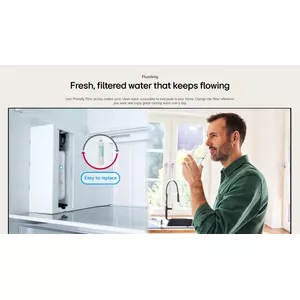 Plumbed Water and Ice Dispenser
