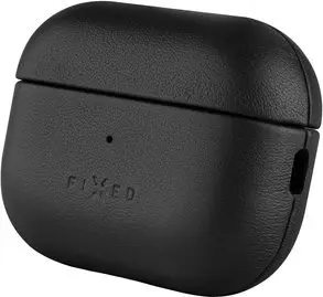 Aizsargmaciņš no ādas FIXED FIXLPM-999-BK austiņām ar MagSafe atbalstu, melns