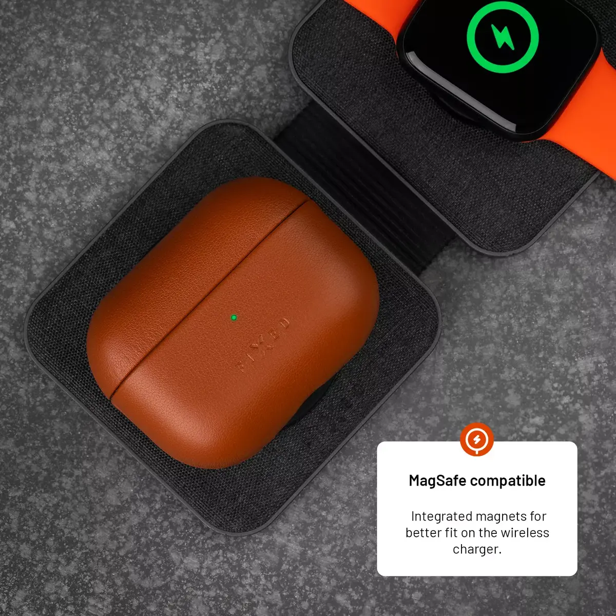 Кожаный чехол FIXED для AirPods Pro 2 с MagSafe Photo 7