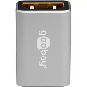 Goobay 72008 Video Cable Adapter HDMI Type A Standard Black Silver