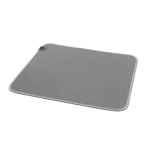 HP 105 Sanitizable Mouse Pad Grey Polyester Rubber Monochromatic
