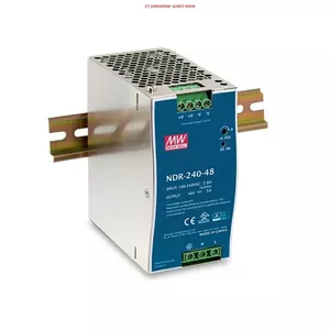 Источник питания MeanWell NDR-240-48 48В 240Вт на DIN-рейку