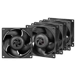 Fan ARCTIC S8038-7K 80 mm 118.93 m³/h Dual Ball Bearing Black