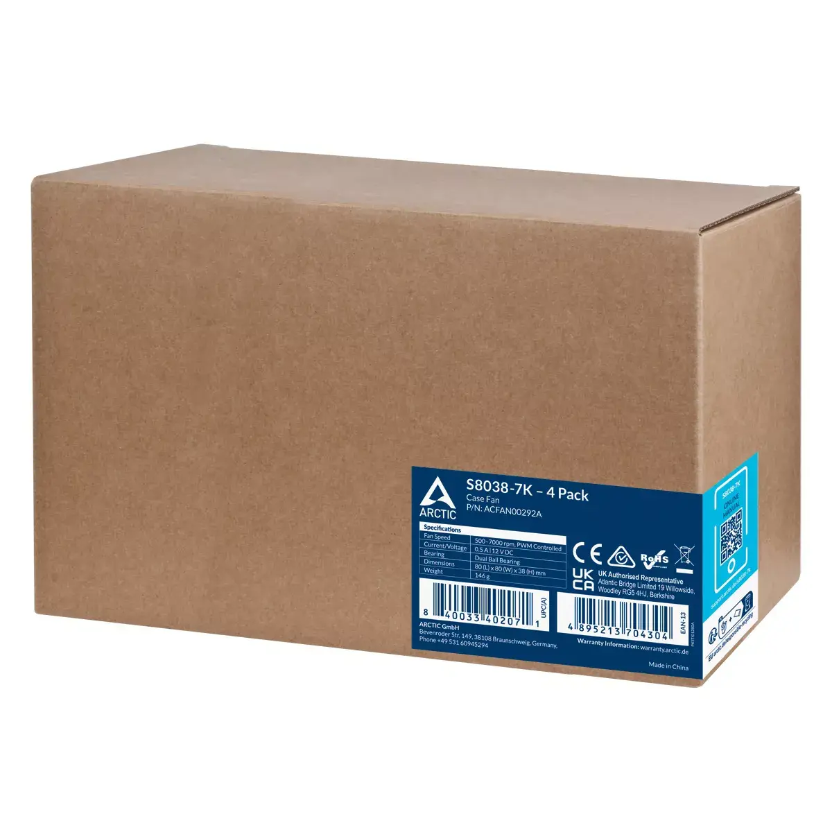 Fan ARCTIC S8038-7K Photo 6