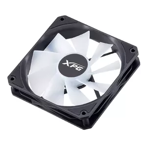 120 mm korpusa ventilators ADATA XPG VENTO R 120 ARGB PWM Black 300–1600 apgr./min ar rifle gultni 1.65 mmH2O 5–13.8 V