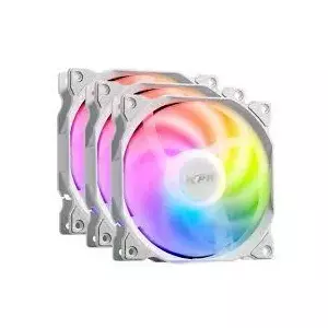 Вентилятор корпуса ADATA XPG VENTO 120 ARGB PWM 120 мм Белый 300–1850 об/мин 29 дБ 50.27 CFM 1.5 mmH2O Рифельный подшипник 3 шт