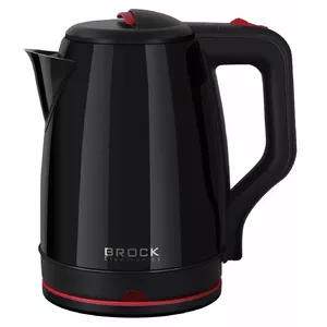 BROCK WK 5518 BK Electric Kettle, 2.0L, 1500W, Stainless Steel Double Wall
