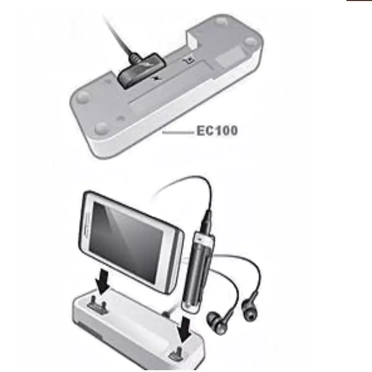 Desk stand charger Sony EC100 for Aino U10 U10i Photo 2