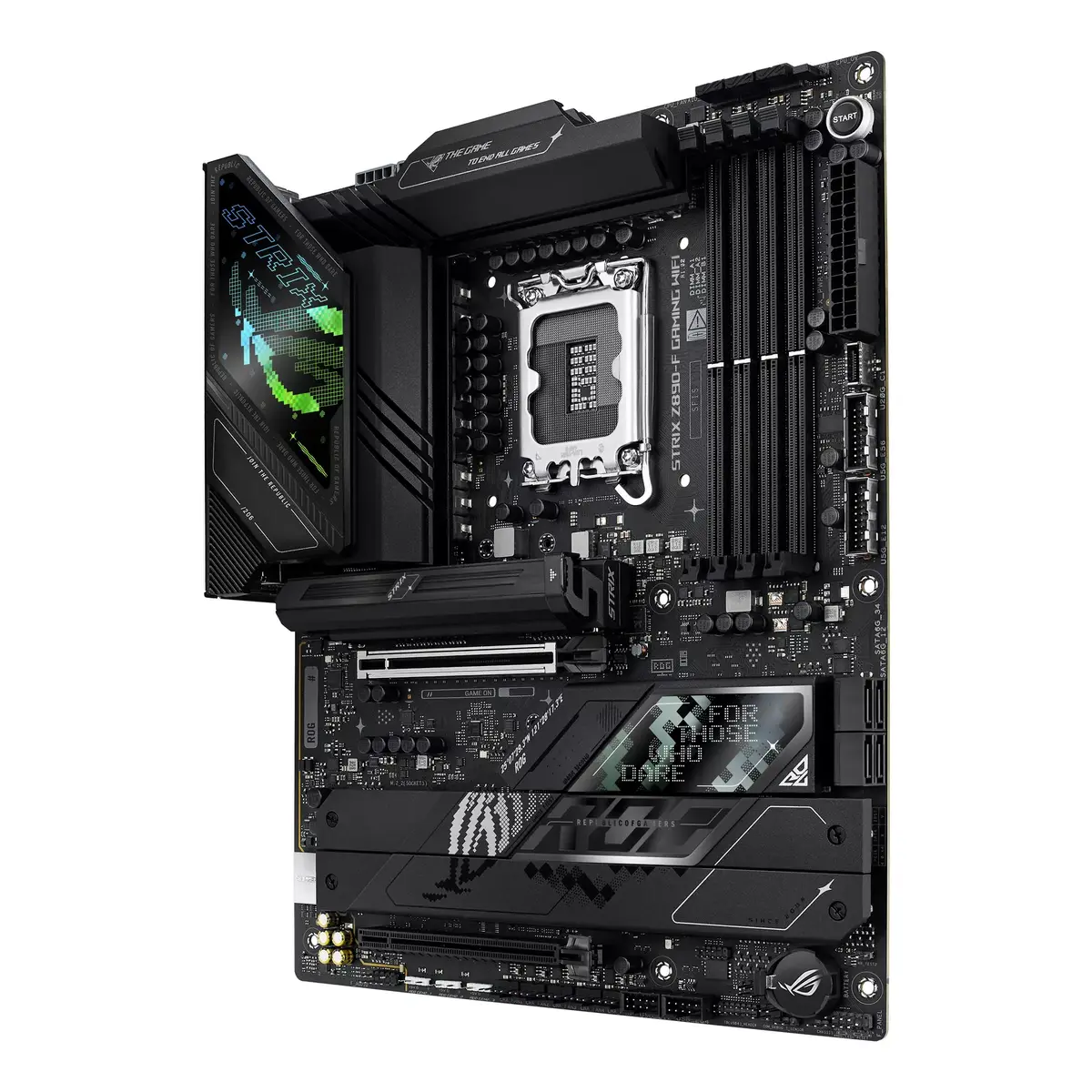 Mātesplate ASUS ROG STRIX Z890-F GAMING WIFI Photo 7