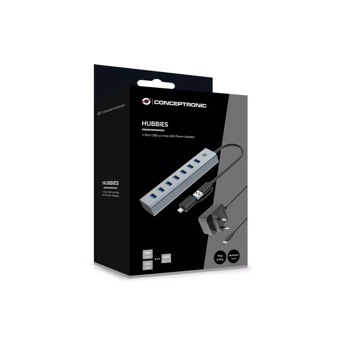 USB hub Conceptronic HUBBIES21GP Photo 5