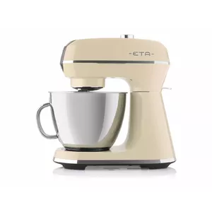 Kitchen machine ETA Storio II stand mixer — 1200 W motor, 5 L stainless bowl, beaters, dough hook, whisk