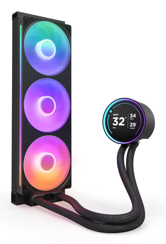 Visi vienā šķidruma dzesētājs NZXT Kraken Elite 360 RGB Photo 2