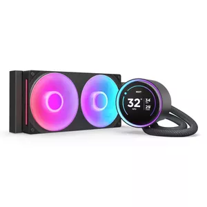 All-in-one liquid cooler NZXT Kraken Elite 240 RGB 12 cm Black