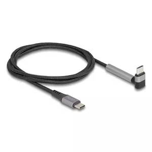 USB Cable DeLOCK 81172 1.5m USB C Black Grey USB 2.0