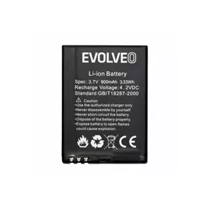 Rechargeable battery Evolveo EasyPhone EG 900 mAh, replacement battery for cordless phones and small devices