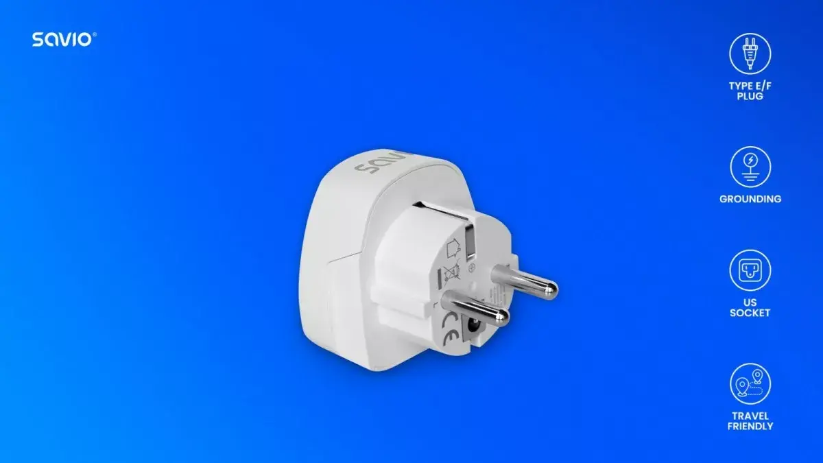 Adapteris-invertors SAVIO AP-01 100–250 V 50 Hz Photo 7