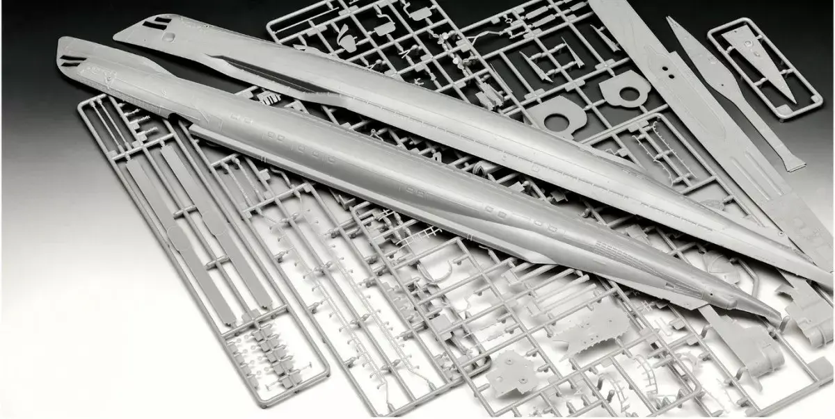 REVELL plastmasas modelis Vācijas zemūdene T.IX C/40 1:144 Photo 7