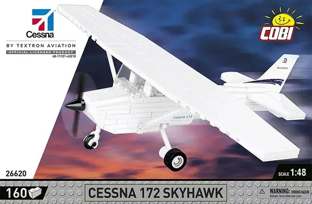 Cobi Cessna 172 Skyhawk White конструктор Photo 2