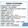 Cobi Cessna 172 Skyhawk White конструктор Photo 5