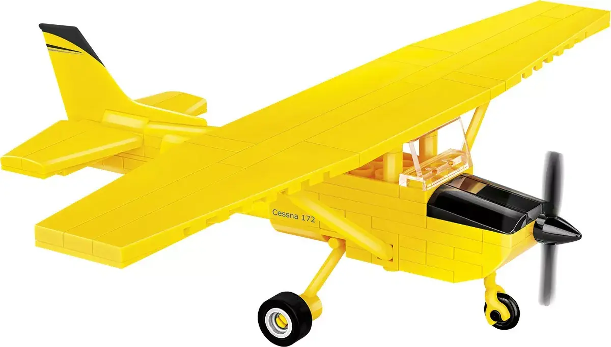 Cobi Cessna 172 Skyhawk dzeltena modelis 26621 Photo 4