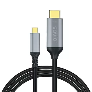 USB-C to HDMI cable SAVIO CL-184 3 m, copper conductor, for video output up to 4K
