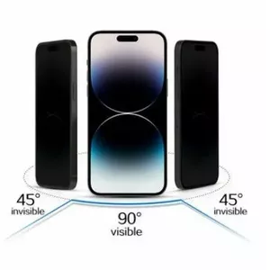 Защитное стекло с приватностью iLike для iPhone 14 — закалённое, антибликовое