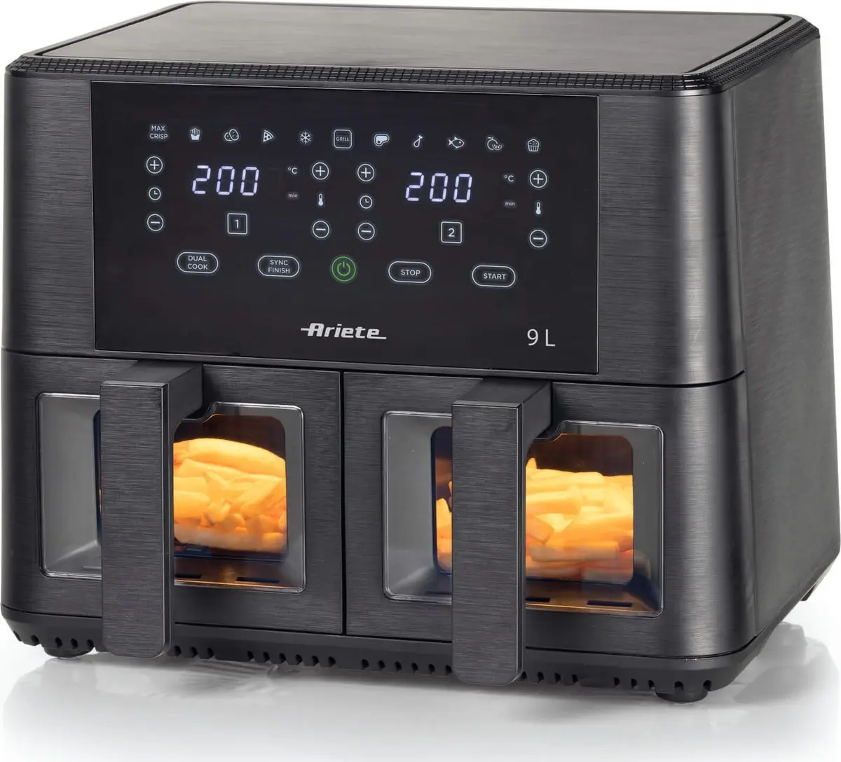 Двойная аэрофритюрница Ariete 4631 9Л 2400Вт Photo 2